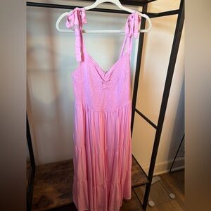 Pink Maxi Dress